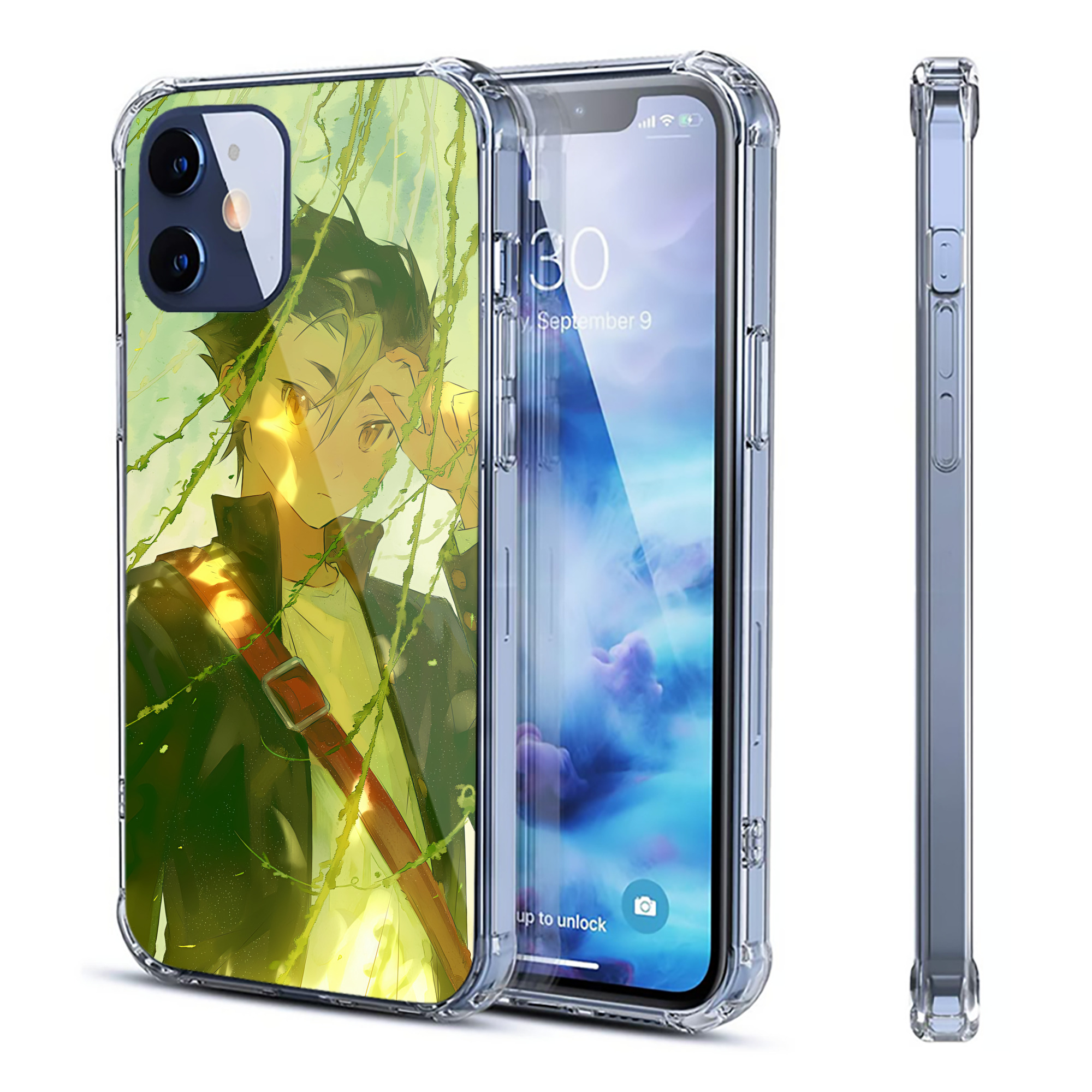（画像用） ハイキュー!! Haikyu!! 【iPhone 12シリーズ対応】透明スマホケース（クリアソフトケース）